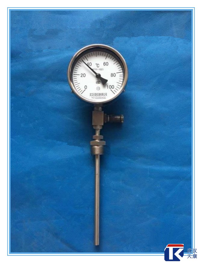 遠(yuǎn)傳液體壓力式溫度計（航空插頭式）